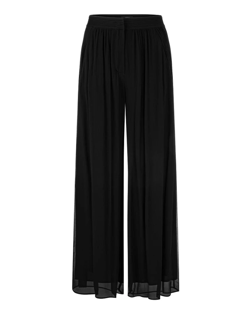 Marc Cain Warangal Drapy Sheer Wide Pants