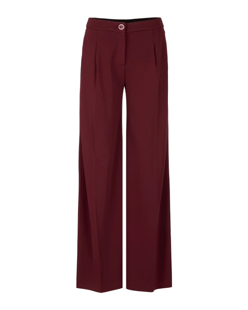 Marc Cain Wichita Viscose Wide Leg Pant