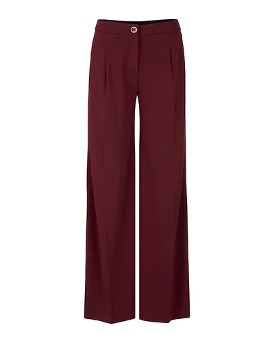 Marc Cain Wichita Viscose Wide Leg Pant