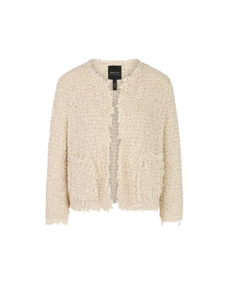 Marc Cain Boucle Fringe Cardigan