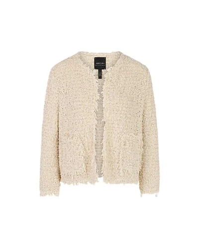 Marc Cain Boucle Fringe Cardigan