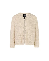 Marc Cain Boucle Fringe Cardigan