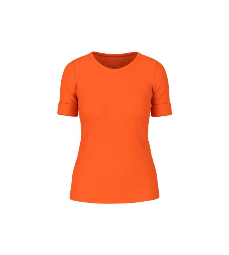 Marc Cain Deep Hokkaido Rib Cotton Tee