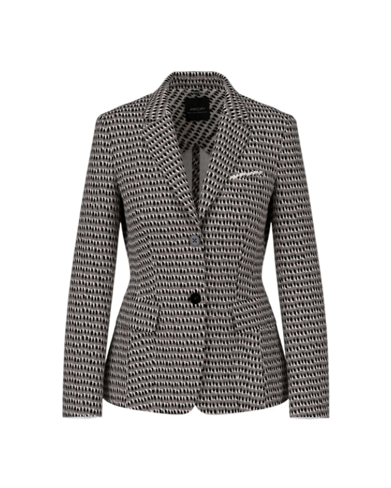 Marc Cain Sprinkles Print Scuba Blazer