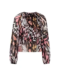 Marc Cain Butterfly Print Blouse