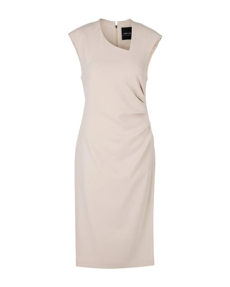 Marc Cain Sleeveless Side Ruched Dress