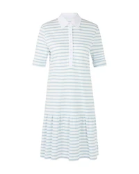 Marc Cain Stripe Polo Dress