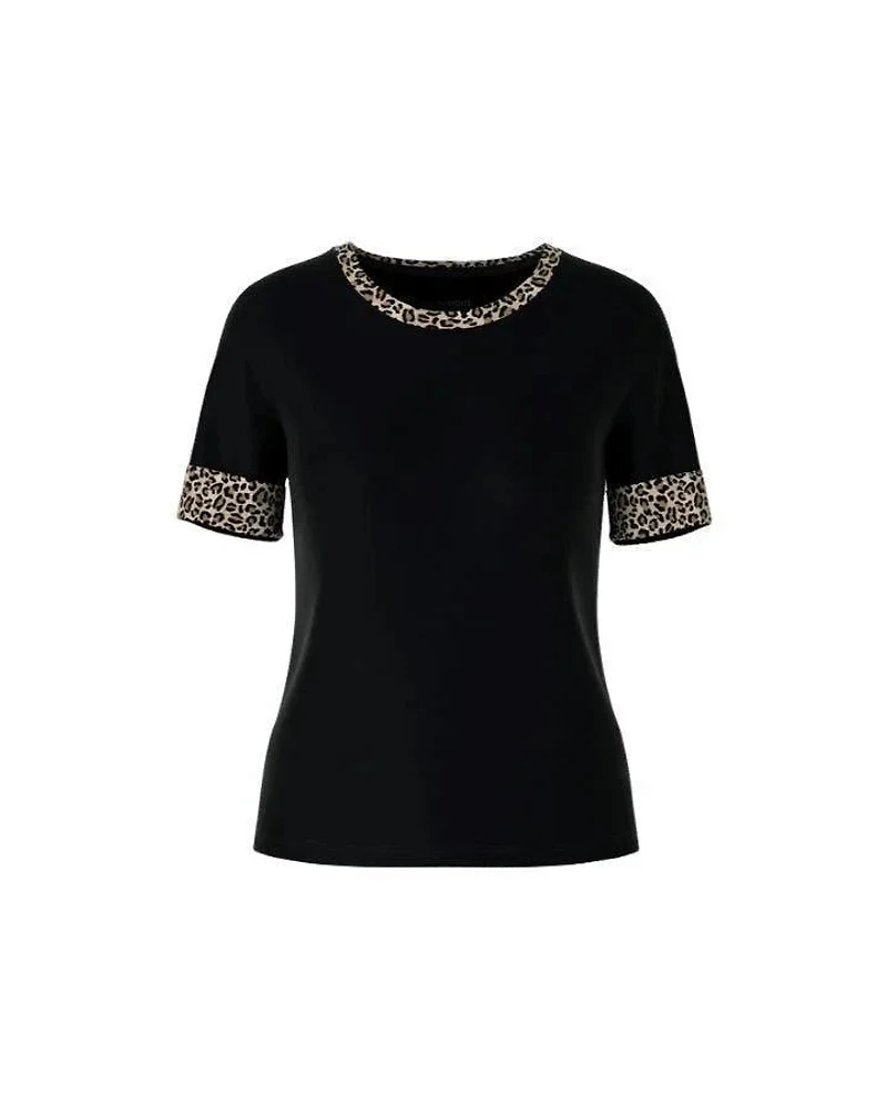 Marc Cain Leopard Trim Tee