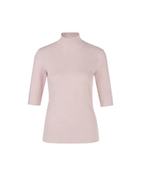 Marc Cain Funnel Neck Half Sleeve Tee