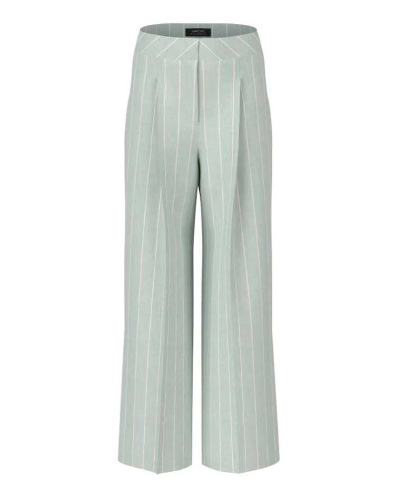 Marc Cain Wichita Pinstripe Pleat Pants