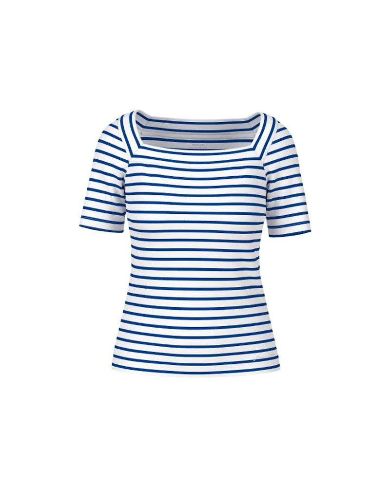 Marc Cain Square Neck Striped Tee