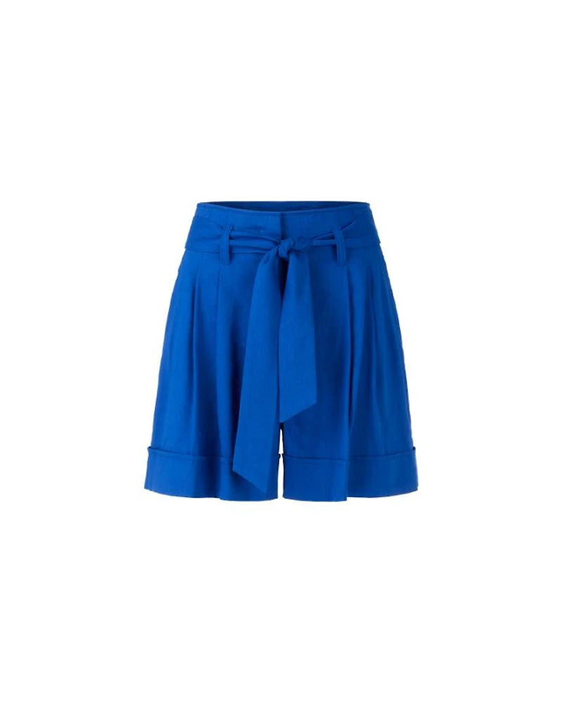 Marc Cain Warangal Pleat Linen Blend Short