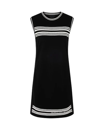 Marc Cain Stripe Detail Sleeveless Dress