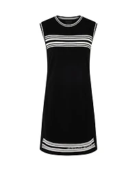Marc Cain Stripe Detail Sleeveless Dress