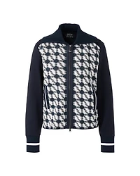 Marc Cain Print Front Panel Zip Cardigan