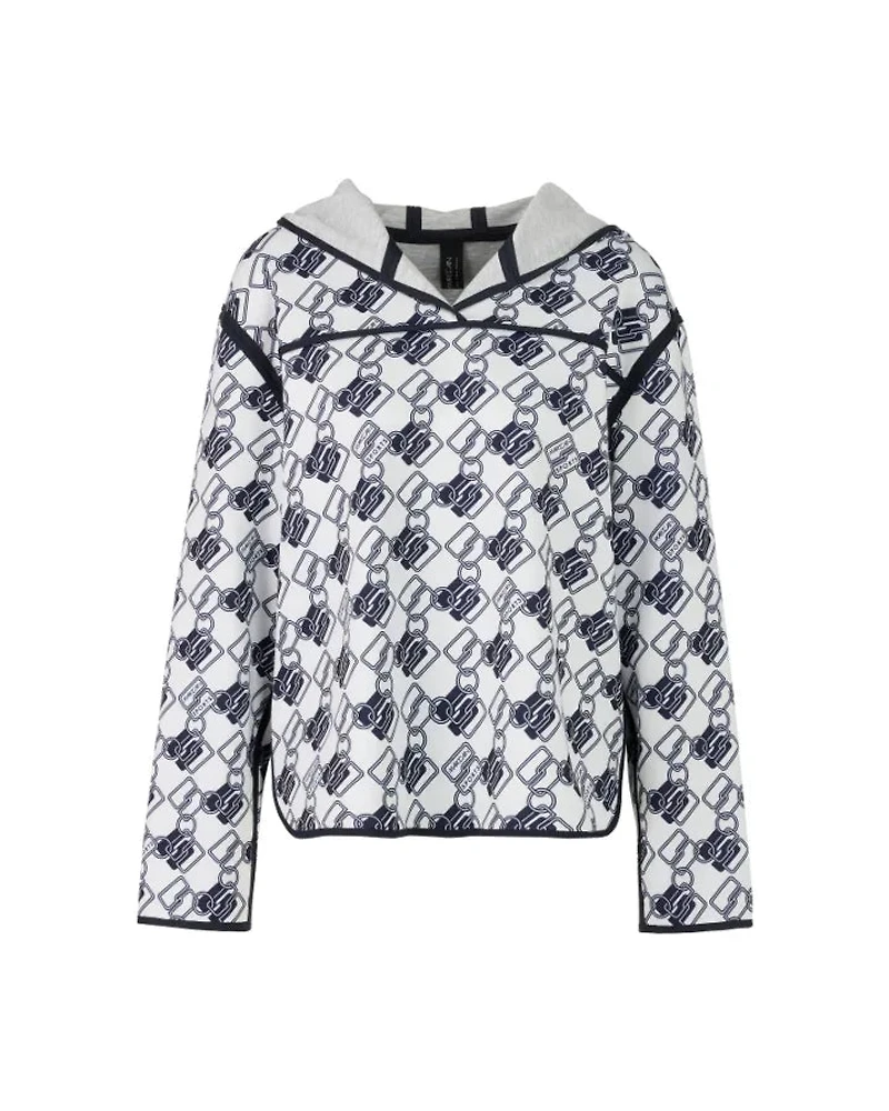 Marc Cain Reversible Trim Hoodie Sweatshirt