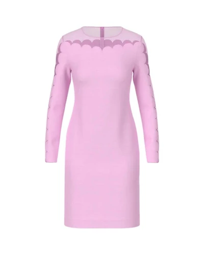 Marc Cain Transparent Opaque Sheath Dress