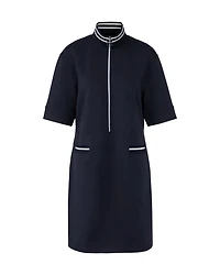 Marc Cain Stand Collar Front Zip Dress