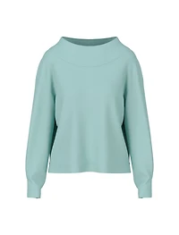 Marc Cain Cotton Rib Long Sleeve Tee