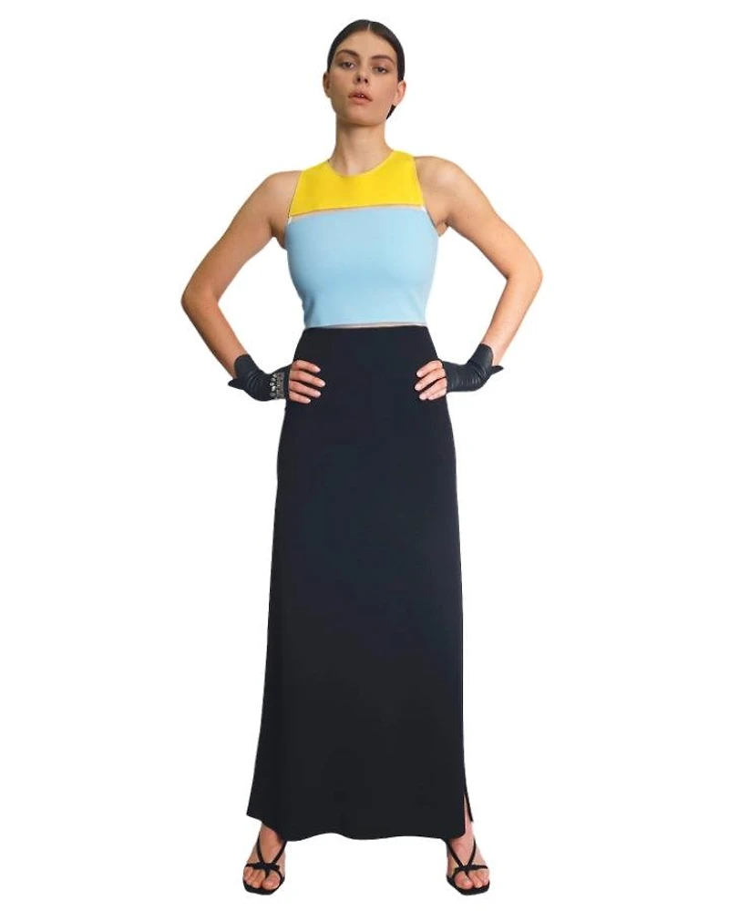 Marie Saint Pierre Kaiser Colorblock Dress