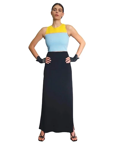Marie Saint Pierre Kaiser Colorblock Dress