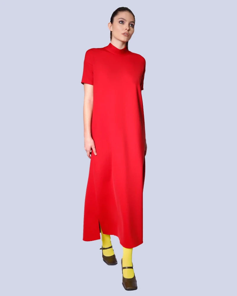 Marie Saint Pierre Miline Maxi Scuba Dress