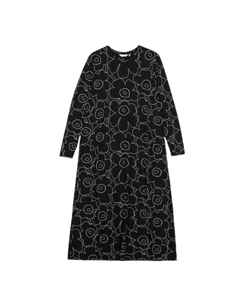 Marimekko Kolmin Piirto Unikko Jersey Dress
