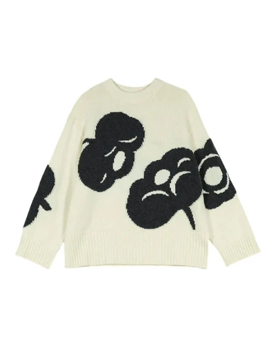 Marimekko Luonto Tumma Knitted Wool Pullover