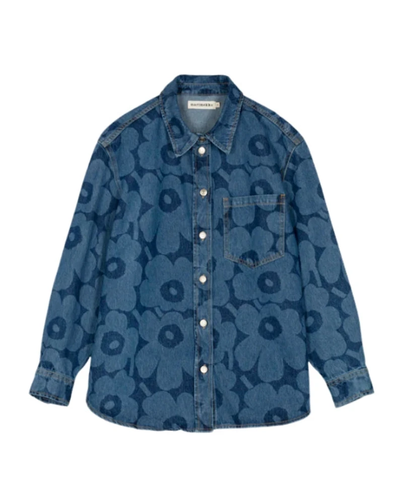 Marimekko Maridenim Vaihe Unikko Jean Shirt