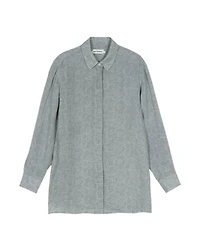 Marimekko Runsas Piirto Unikko Cupro Shirt