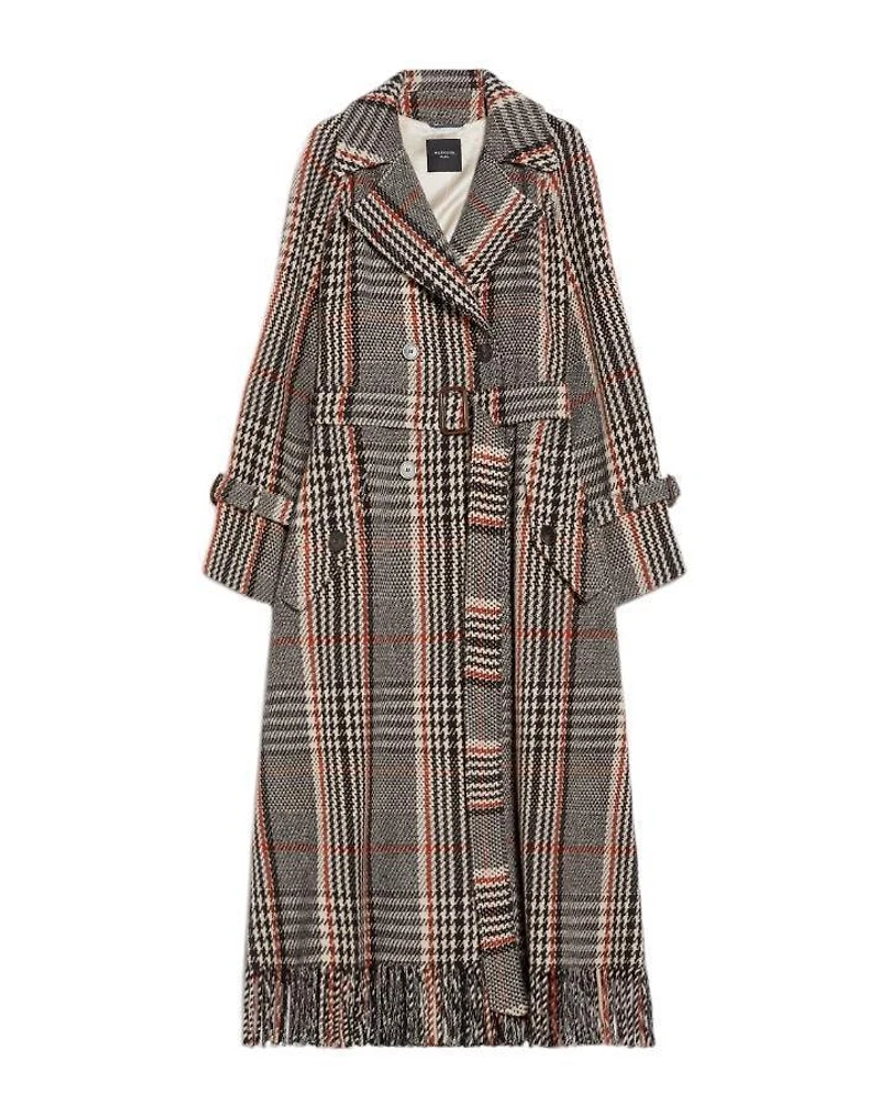 Max Mara Weekend Gommoso Plaid Coat