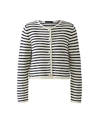 Oui Marea Stripe Cardigan