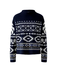 Oui Norweigian Print Sweater