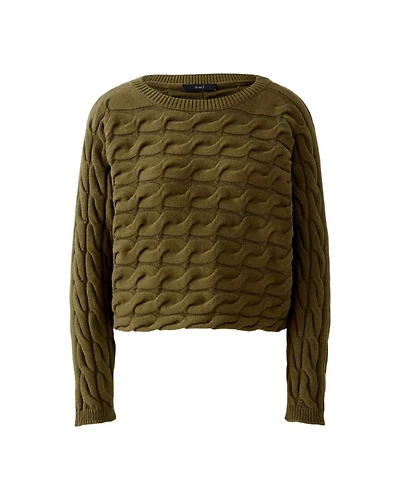 Oui Sirah Cable Knit Sweater