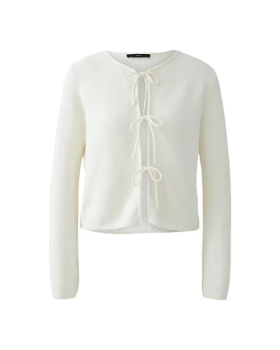 Oui Tie Front Cardigan