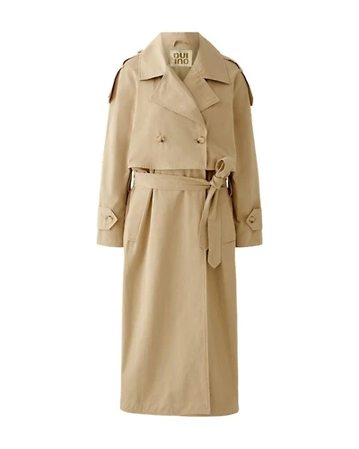 Oui Zip Off 2 1 Trench Coat