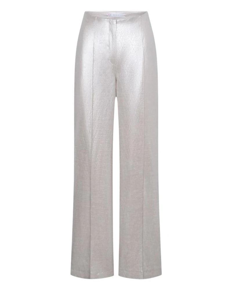 Raffaello Rossi Agatha Glazed Linen Pant