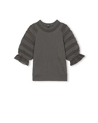 Rails Aggy Sleeve Detail Sweatshirt
