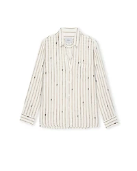 Rails Charli Stripe Seahorse Shirt