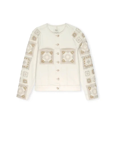 Rails Lido Crochet Detail Denim Jacket