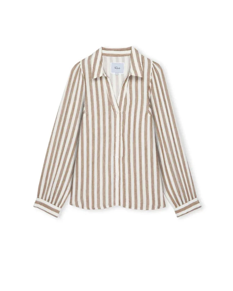 Rails Lo Milos Stripe Gauze Shirt