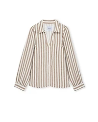 Rails Lo Milos Stripe Gauze Shirt