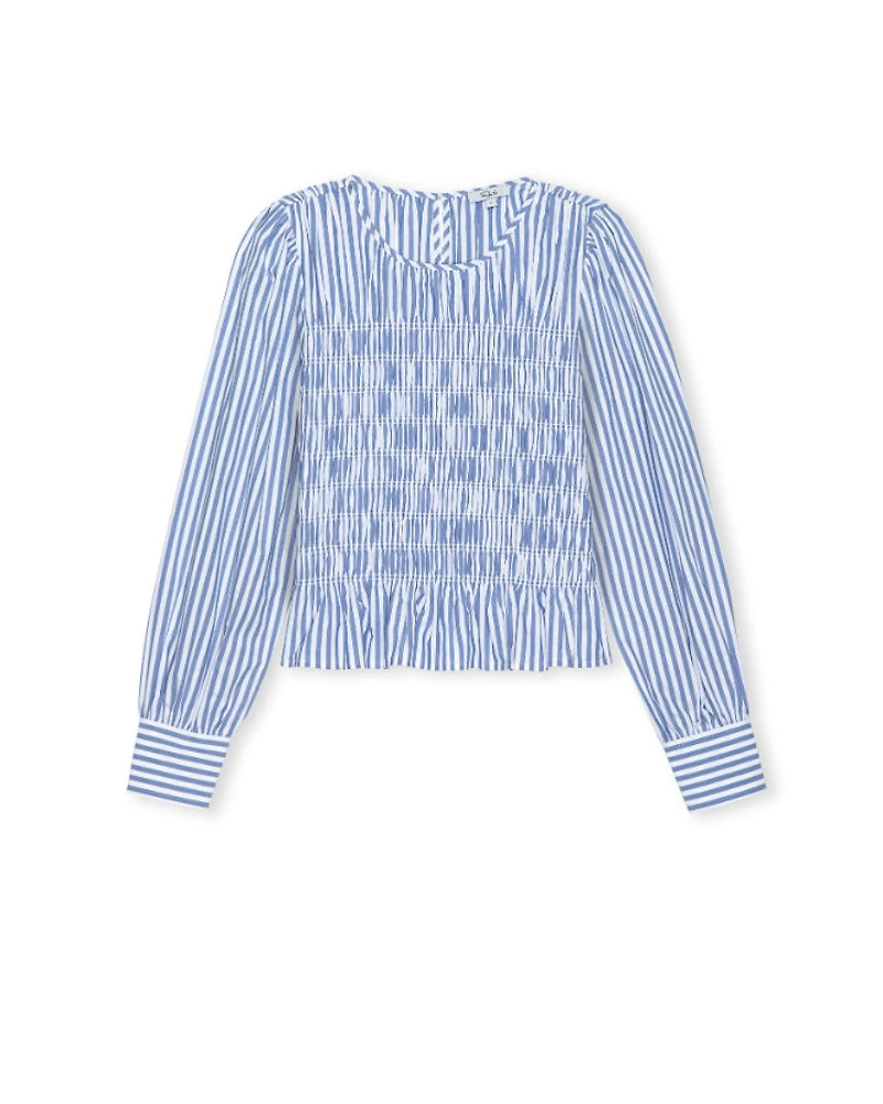 Rails Tabi Mariner Stripe Ruched Top
