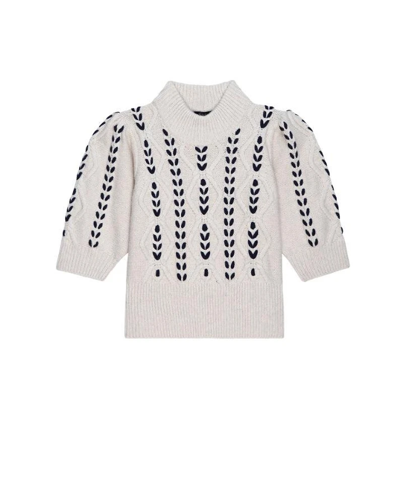 Rails Addy Navy Cable Knit Pullover