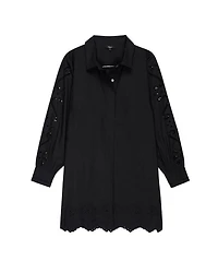Rails Fernanda Eyelet Shirt Dress