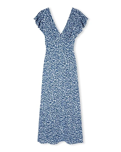 Rails Kenz Blue Cheetah Dress