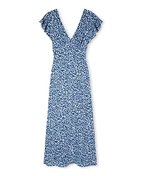 Rails Kenz Blue Cheetah Dress