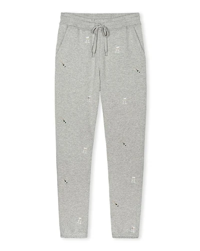 Rails Kingstone Champagne Embroidery Jog Pant