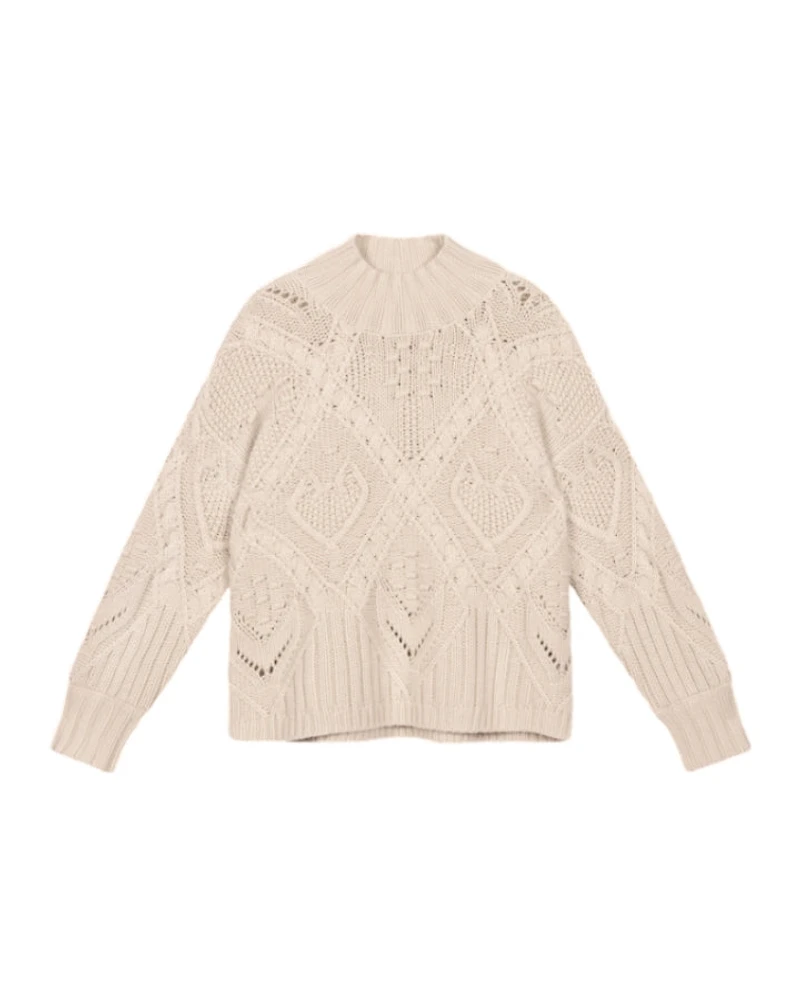 Repeat Chunky Patterned Sweater