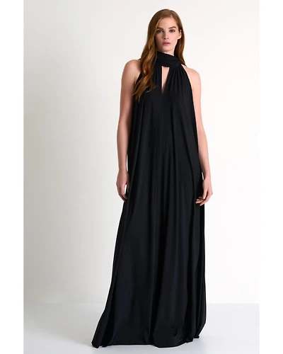 Shan Elizabeth Maxi Lycra Halter Dress